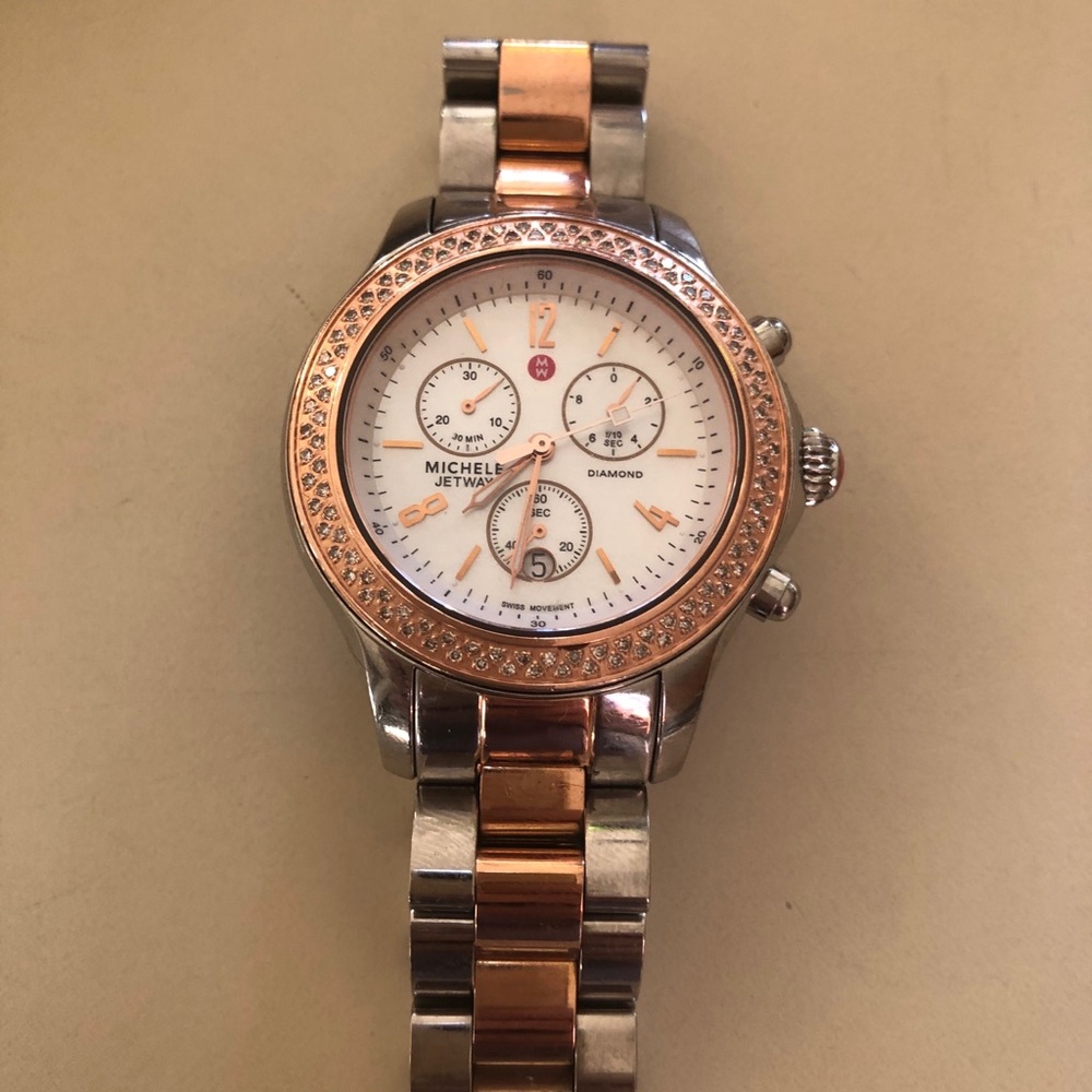 SOLD!! SOLD!!!  Michele Diamond Watch